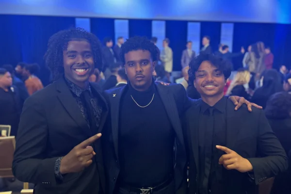 About - beginning of our ascent